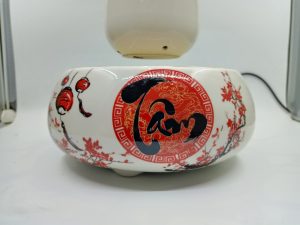 Bonsai bay Hoa xuân – Đạo Tâm thư pháp